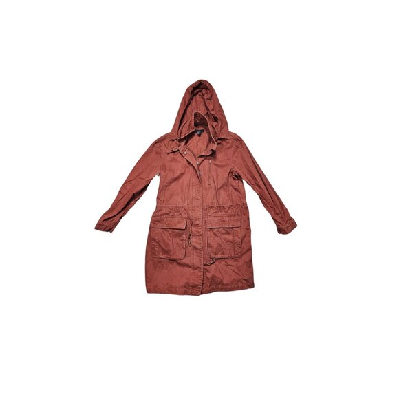 Forever 21 Women's Burnt Orange Field Jacket - Size L - Picture 1 of 9